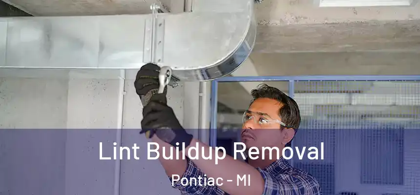 Lint Buildup Removal Pontiac - MI